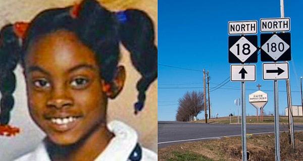 5. Asha Degree, 2000 yılında Kuzey Carolina Otoyolu üzerinde kayboldu.