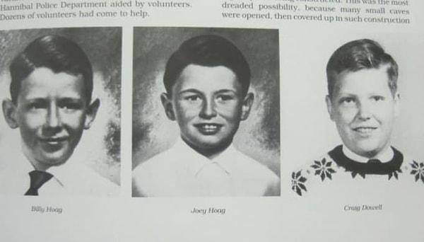 11. Billy Hoag, Joey Hoag, ve Craig Dowell, 1967'de bir mağarada kayboldu.