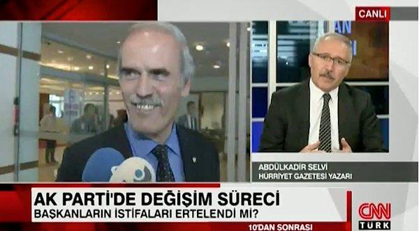 Hürriyet yazarı Abdulkadir Selvi, Bursa Büyükşehir Belediye Başkanı Recep Altepe'nin istifa etmeyeceğini Başbakan Yıldırım'a ilettiğini söylemişti.