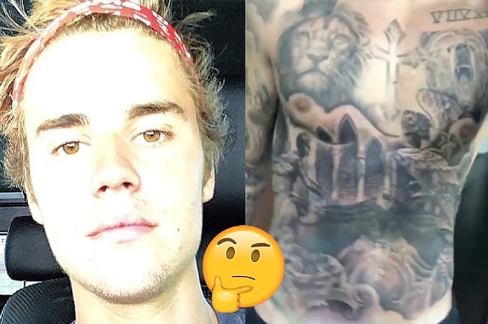 Justin Bieber Bu Sefer de Tüm Gövdesini Kaplayan Yeni Dövmesiyle Gündeme Oturdu!