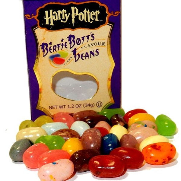1. Конфеты "Бёрти Боттс" (Bertie Botts) из серии фильмов о Гарри Поттере
