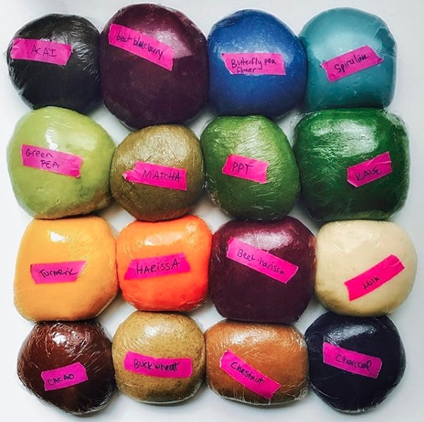 12. Получился довольно широкий спектр цветов.