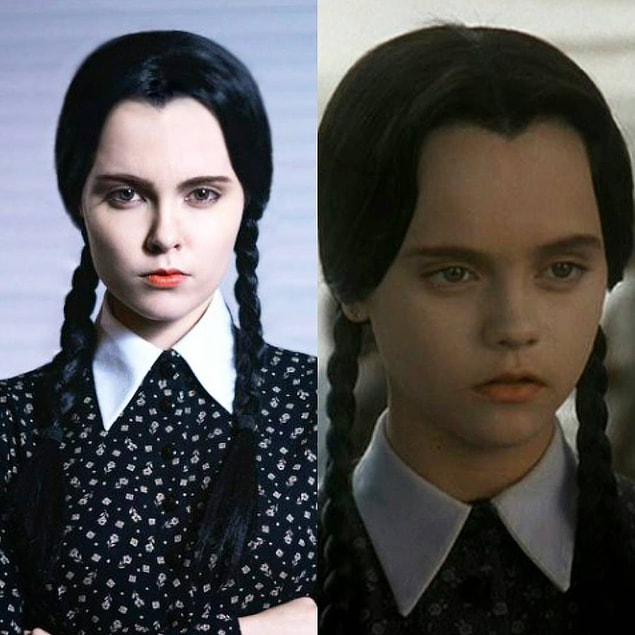 1. Wednesday Addams - Addams Ailesi