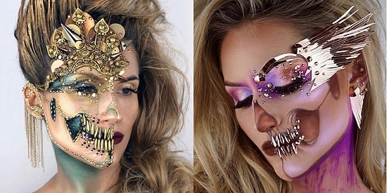 Образы с черепами или 27 жутких работ от невероятной Ванессы Дэвис