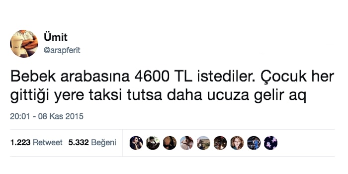 Güldüren Anıları ve Tespitleriyle Arapferit'ten 17 Komik Tweet