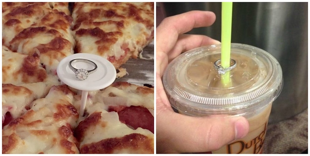 Кушай, не обляпайся! 10 чудаков, сделавших предложение руки и сердца с помощью еды