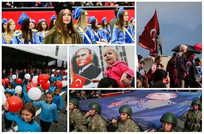 Türkiye Bayramını Kutladı: Yurttan 29 Fotoğraf ile 29 Ekim Cumhuriyet Bayramı