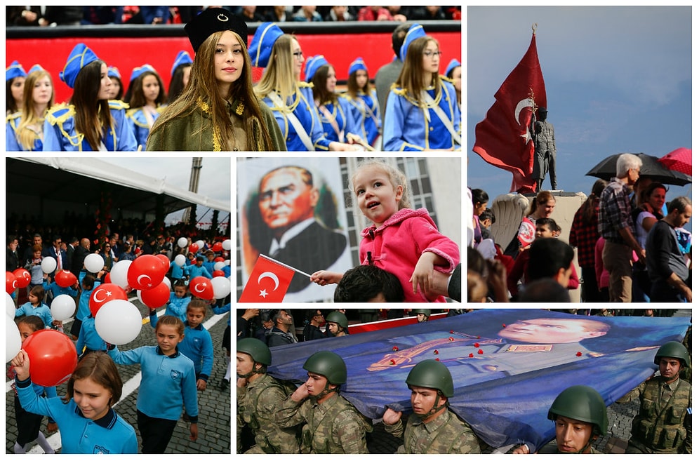 Türkiye Bayramını Kutladı: Yurttan 29 Fotoğraf ile 29 Ekim Cumhuriyet Bayramı