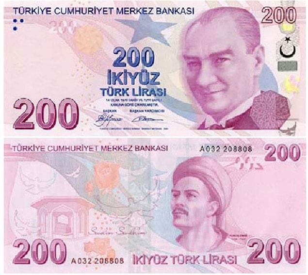 4. En önemlilerinden biri bu olabilir; 200 TL