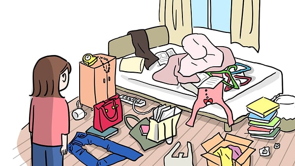 3. У девушек вечный бардак в комнате