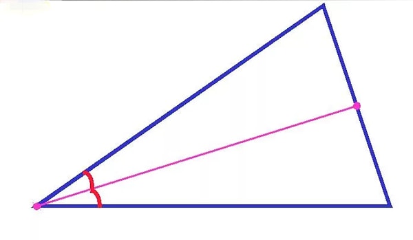 2. Как называется прямая, проходящая через вершину угла и делящая его пополам?