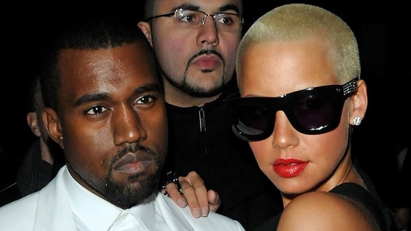 10. Канье Уэст и Эмбер Роуз