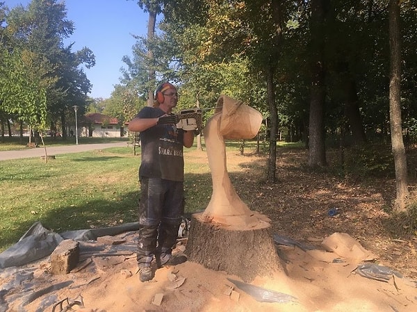 Остаётся только порадоваться, что у Румынии появился такой резчик по дереву! 👏👏👏