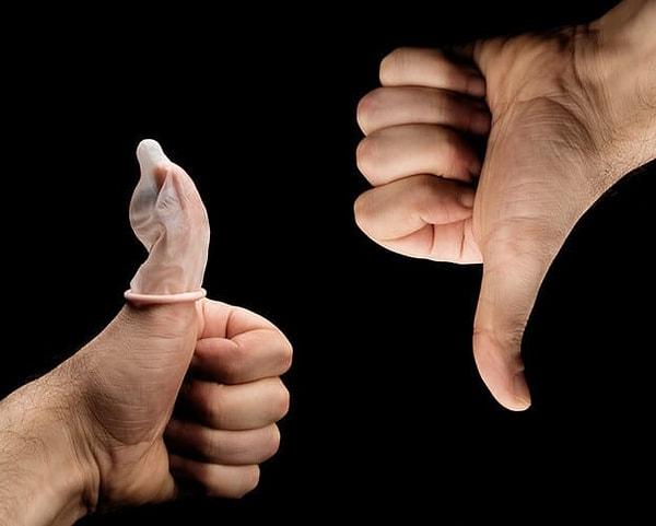7. Aynı prezervatifi hem vajinal hem oral için kullanabilir misin?