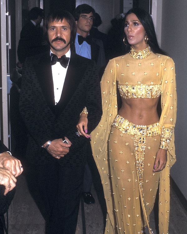 4. Ким Кардашян и Джонатан Чебан в образе Шер и Сони