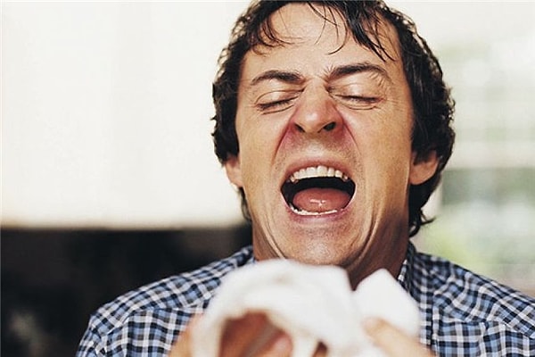 3. Какова средняя скорость чиха?