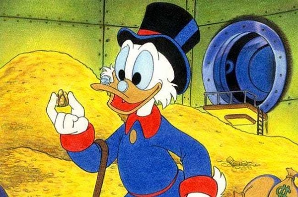 1. В хранилище Скруджа Макдака $31 миллиард