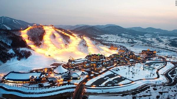 1. 2018 Yılı'nın Kış Olimpiyatları'ndan bahsediyorsak; masallara taş çıkartacak PyeongChang'ı görmek.