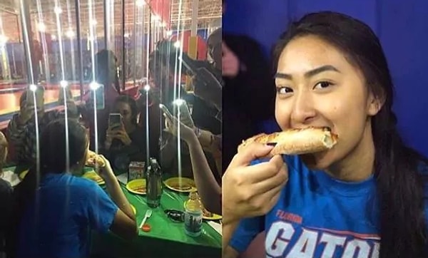 2. Над подбором хорошего света для фото этой девушки работает целая команда "профессоналов" 😆