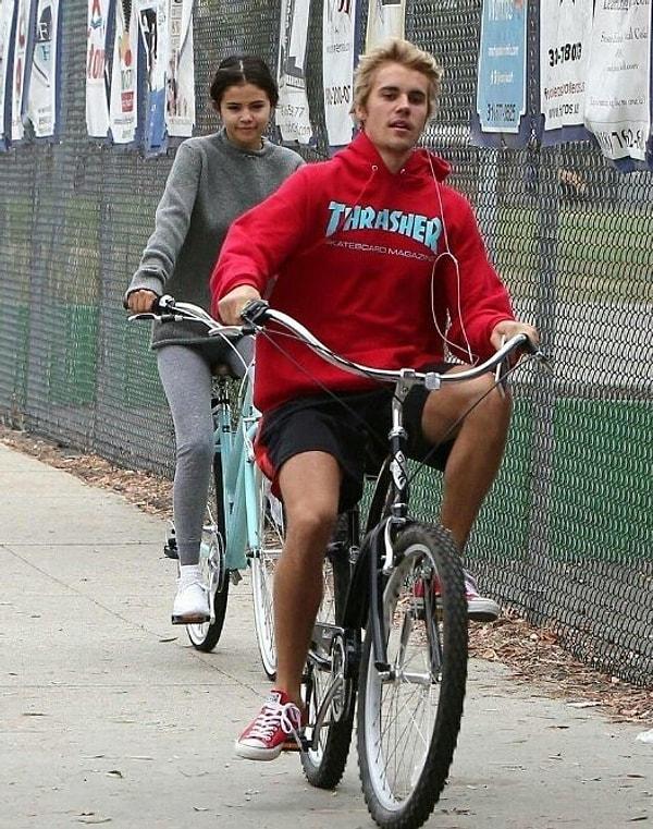 Çünkü Selena birkaç gün önce eski uzatmalı sevgilisi Justin Bieber ile bisiklete binerken görüntülendi.