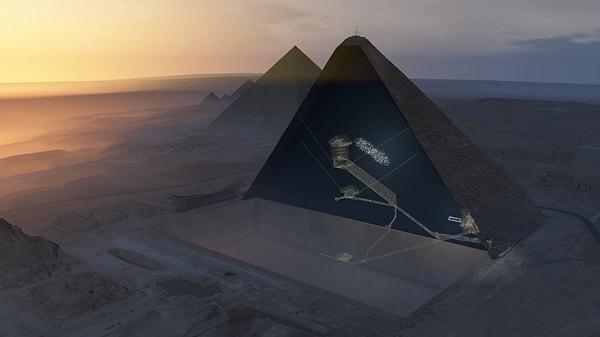 Mısır'da yer alan Keops Piramidi, dünyanın en büyük ve en eski anıtlarından biri.