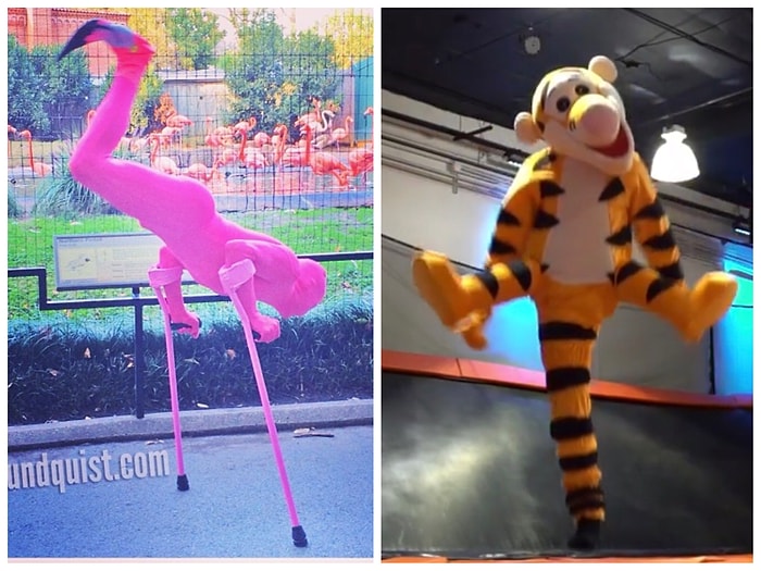 Paralimpik Kayak ve Ampute Futbol Oyuncusu Josh Sundquist ve Tasarladığı Halloween Kostümleri