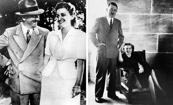 6. Гитлер и Браун сочетались узами брака в ночь накануне их самоубийства