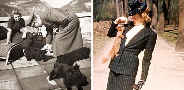 9. Гитлер был против присутствия Браун в бункере, но она отказалась оставить его