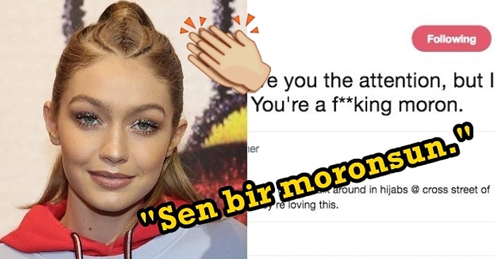 Bir Gazetecinin Müslümanlarla İlgili Attığı Saygısız Tweete Sessiz Kalamayan Gigi Hadid ve Alkışlanacak Tepkisi