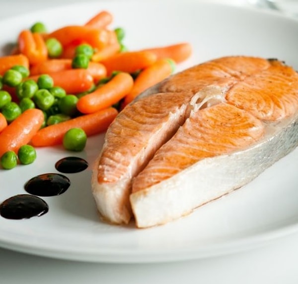 5. Лосось с бальзамическим соусом