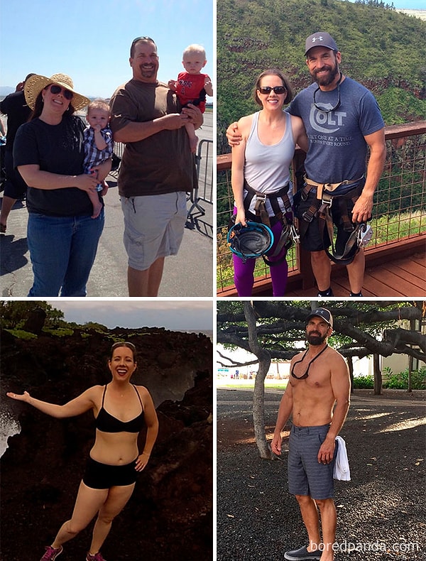 12. "На двоих мы с женой скинули 80 кило жира"