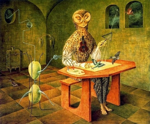 12. Эта картина написана Ремедиос Варо или Леонорой Каррингтон?