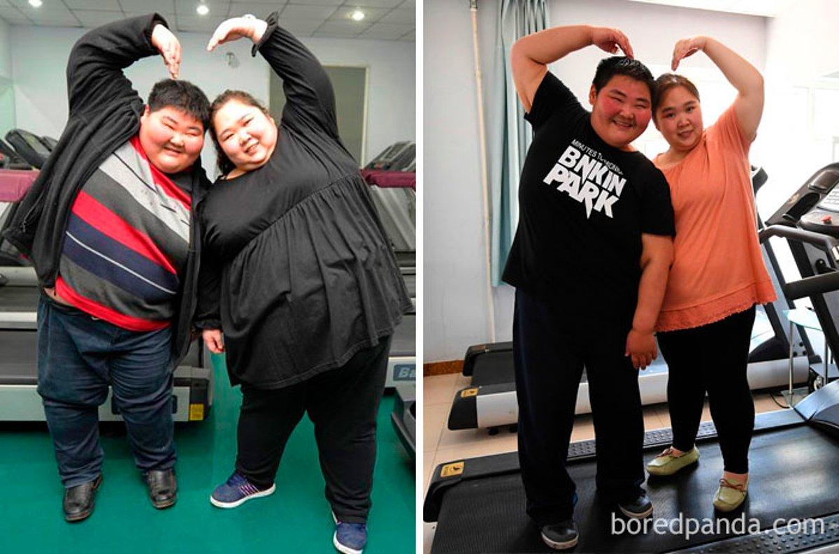 Изменилась с толстым дядей. Толстыеоюди дои плмле похудегия. Толстяки до и после похудения.