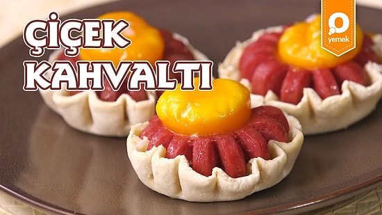 Sofralarınız Çiçek Açsın! Çiçek Kahvaltı Nasıl Yapılır?