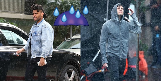 Что мне дождик проливной? 22 фото селебрити, которых папарацци подловили под дождём