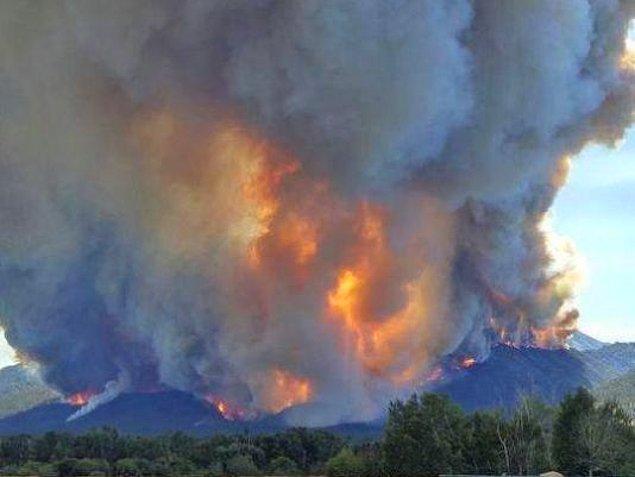 6. Hektarlarca ormanın kül olduğu Montana yangının çıkış nedeni ilginç.