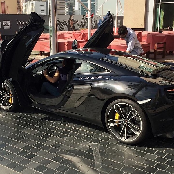 13. Обычный вызов Uber в Дубаи 👌