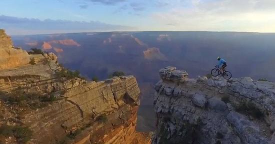 Bisikletiyle Grand Canyon'da Şov Yapan Sporcu: Vittorio Brumotti