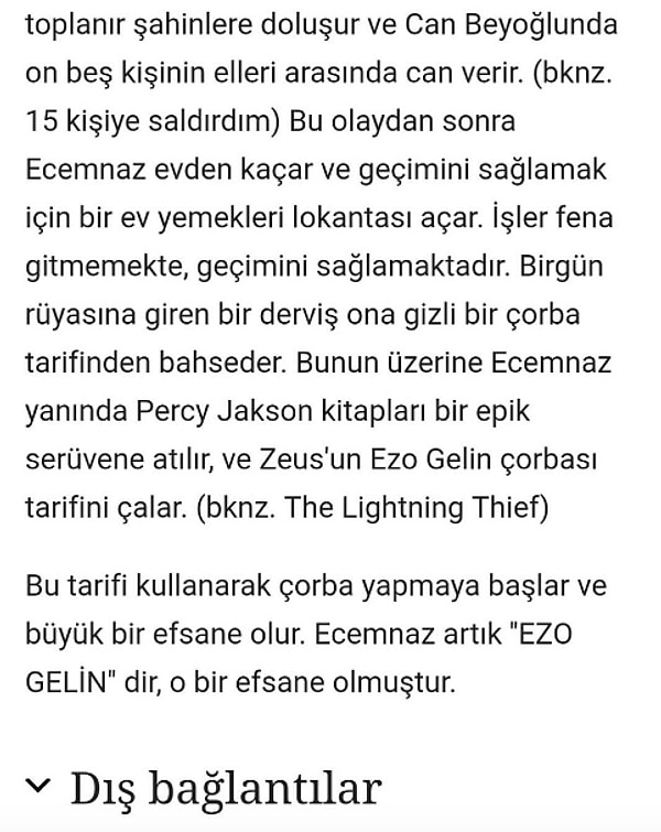 Meğer bizim Ezo Gelin'in namı çorbadan geliyormuş! 🤔