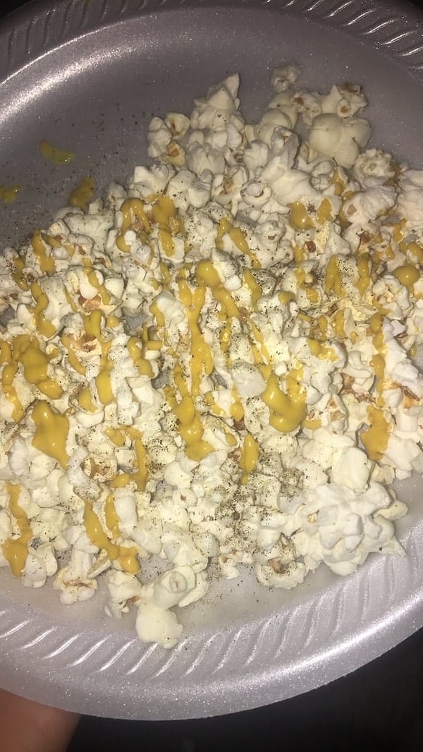 10. Попкорн с горчицей...