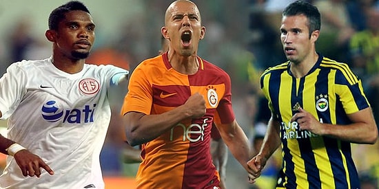 Süper Lig'de Forma Giyen En Yüksek Maaşlı 30 Futbolcu