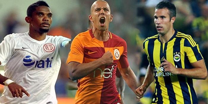 Süper Lig'de Forma Giyen En Yüksek Maaşlı 30 Futbolcu