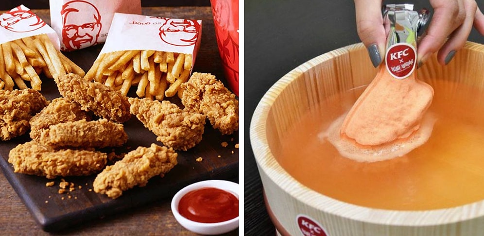 Бомбочка для ванны с ароматом жареной курочки: KFC умеет удивлять!