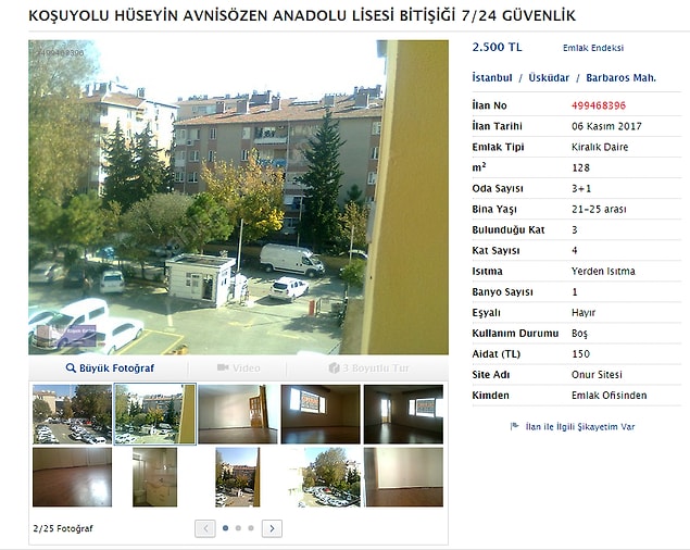 �Nitelikli Okul� Emlak Göçünü Başlattı Lise Manzaralı Evlerin Kiraları