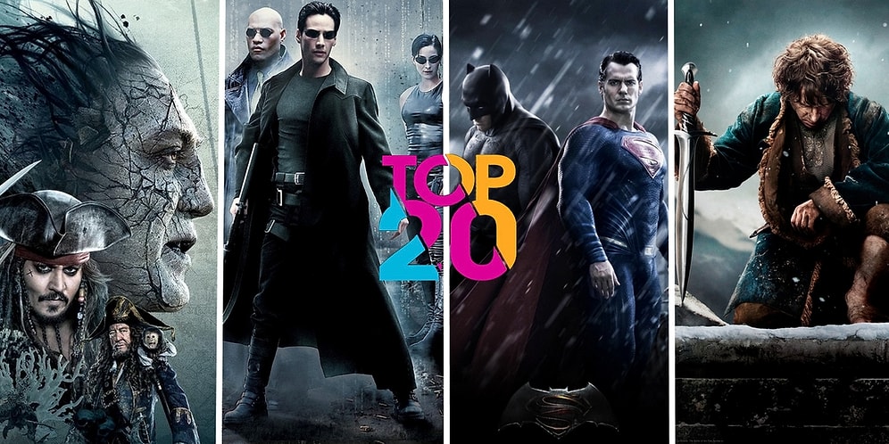 Son 30 Yılın Türkiye'de Vizyona Girmiş ve En Çok Gişeyi Elde Etmiş 20 Yabancı Film