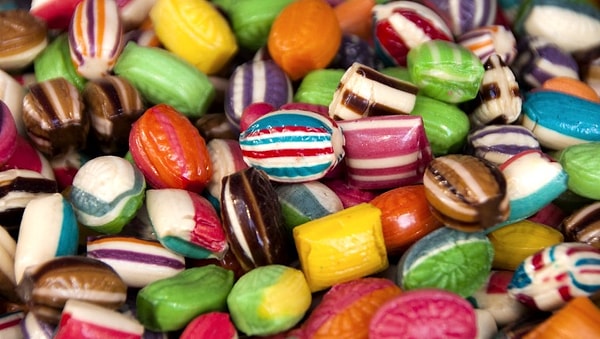 10. Карамельки и мятные конфетки