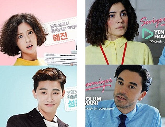 5. Hwang Jung-eum & Park Seo-joon / Deniz ve Yiğit