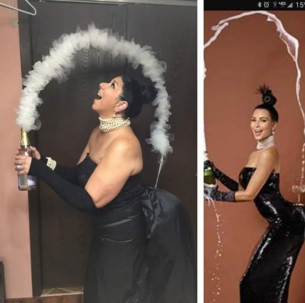 3. "У моей тети был самый крутой костюм на Хэллоуин!"