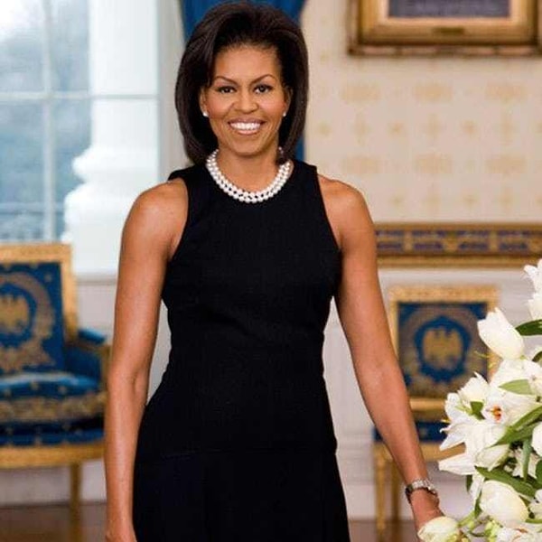 3. Мишель Обама - 180 см