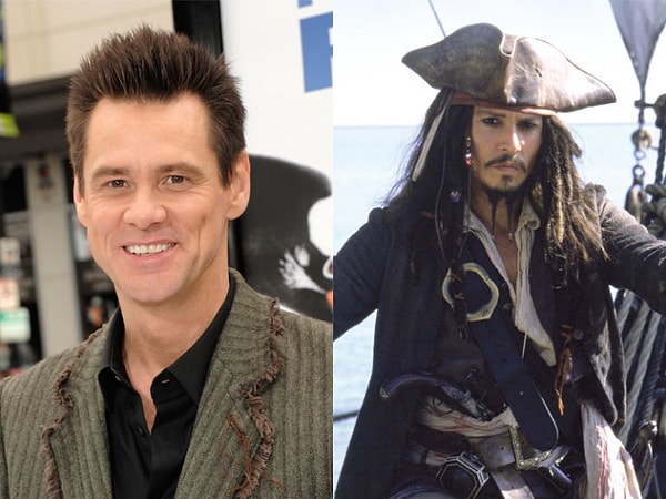 10. Джим Керри "Пираты Карибского моря"